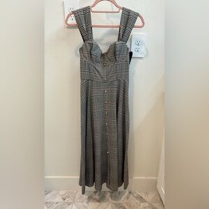 Staud Plaid Dress SZ 2!
